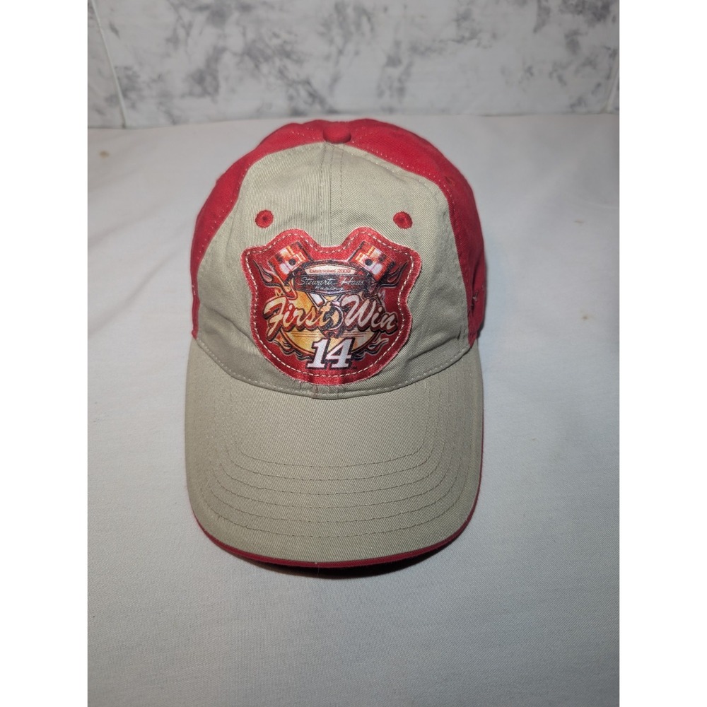 TONY STEWART FIRST WIN MAY 16 2009 CHASE NASCAR ADJUSTABLE HAT Stewart Haas